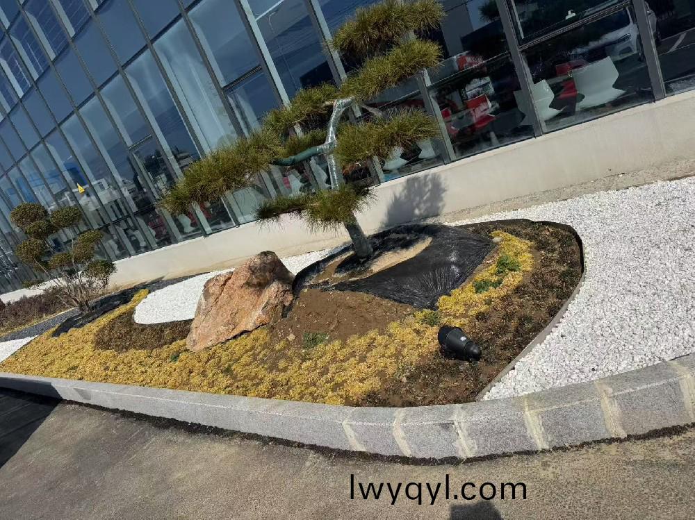 宿(su)遷某(mou)瑞森企業(yè)廠房?jī)?nèi)(nei)部(bu)綠化(hua)